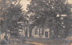 Elm Grove West Virginia~Old Stone Presbyterian Church~Horse and Buggy~1906 RPPC
