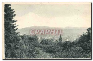 Old Postcard Aix en Provence Panorama North East
