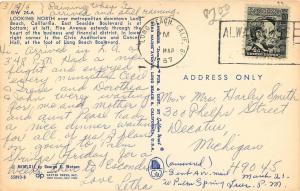 Long Beach California~Metropolitan Downtown~1967 PC