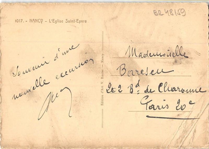 BR48159 Nancy l eglise saint epvre     France