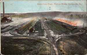 Uniontown Pennsylvania PA Model Coke Plant Phillips Works Mining c1910 PC