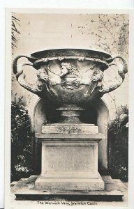 Warwickshire Postcard - The Warwick Vase - Warwick Castle    8313