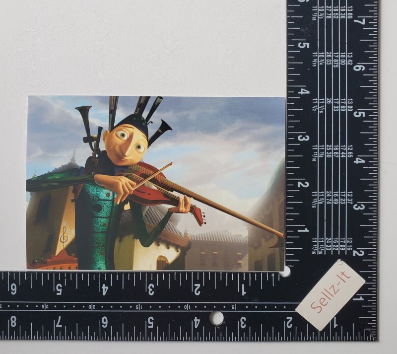 Treble One Man Band Film Image Pixar Postcard