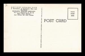 WICKLIFFE KENTUCKY ANCIENT BURIED CITY ENTRANCE