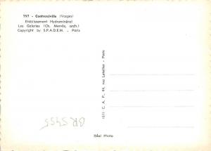 BR5455 Etablissement Hydromineral les Galeries Contrexeville  france