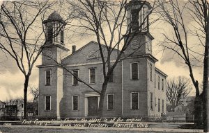 J22/ Marietta Ohio Postcard c1910 First Congregational Church Oldest NWT 61