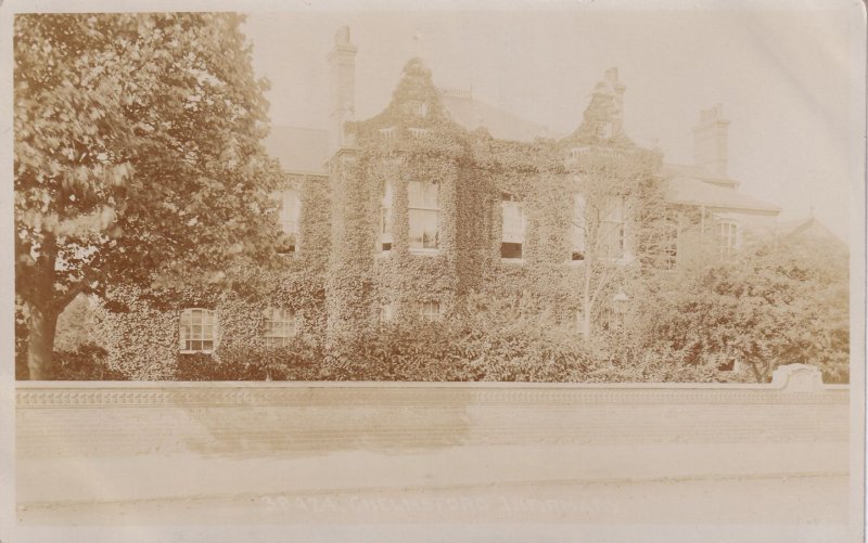 Chelmsford Infirmary Antique Real Photo Postcard