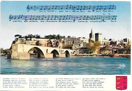 France. Avignon. (Vaucluse)  Le Pont Saint Benezet.