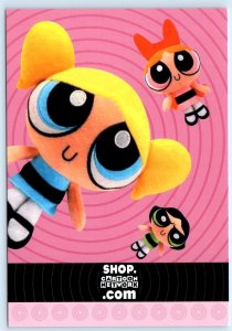 POWERPUFF GIRLS Advertising for Shop CARTOON NETWORK dot com 4x6 Postcard 2001