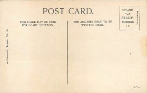 Gibraltar market place old postcard