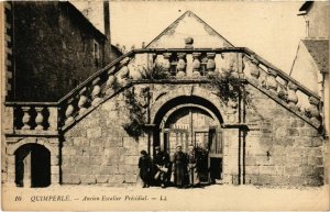 CPA Quimperle- Ancien Escalier Presidial FRANCE (1026264)