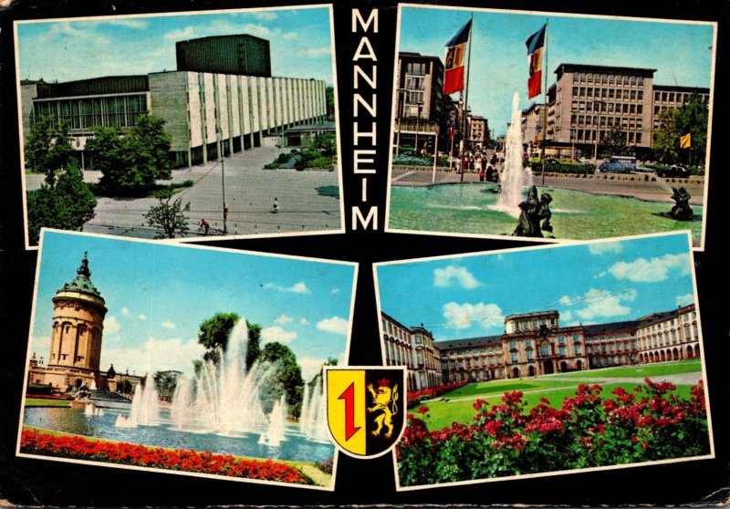 Germany Mannheim Multi View 1968