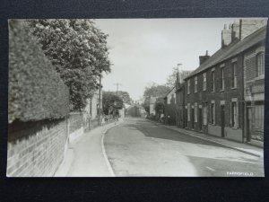 Nottingham Newark FARNFIELD Main St. showing J.W. Robinson Shop Old RP Postcard