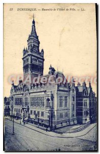 Old Postcard Set Of I'Hotel Dunkirk Town