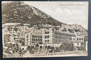 Mint Gibraltar Real Picture Postcard Military Hospital