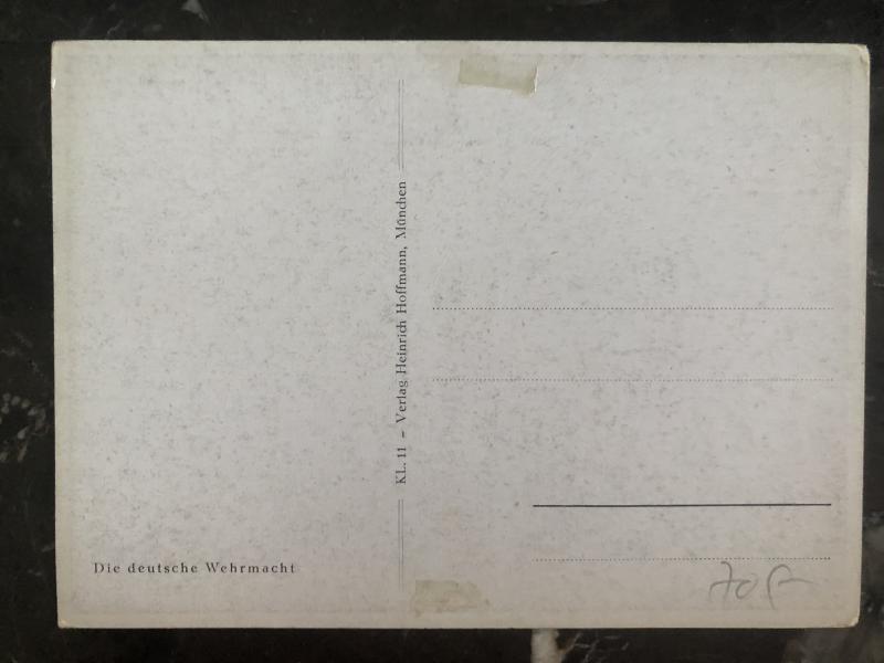 Mint Germany Patriotic Postcard Kriegsmarine Navy Whermacht WW2