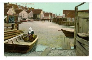 Netherlands - Volendam. Canal Scene