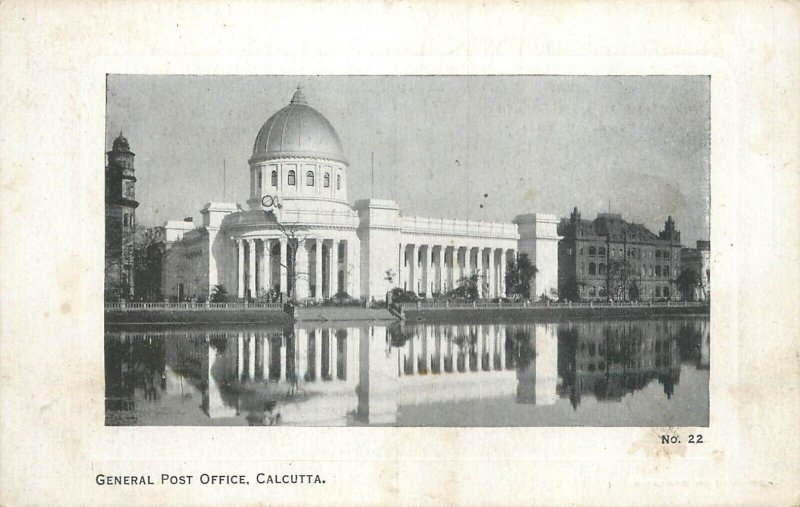 Lot of 7 vintage postcards Calcutta, India