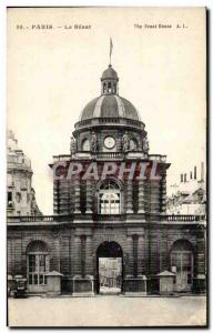 Paris Old Postcard The Senate