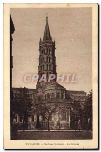 Postcard Old Toulouse St Sernin Basilica The Belfry