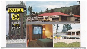 Motel DES 9 , La Tuque , Quebec, Canada , 50-60s