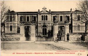 CPA BEDARIEUX - Hopital de la Providence - Entrée et Pavillon(518748)