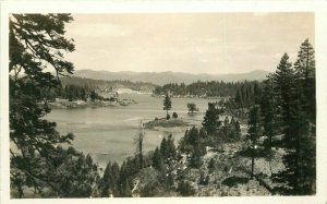 California Big Bear Lake San Bernardino 1920s RPPC Photo Postcard 21-13787