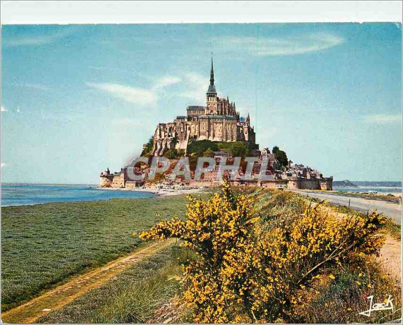 Postcard Modern Marvel of the Western General view of Mount Michel