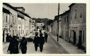 Montenegro Cetinje Njegos Gasse RPPC 05.31