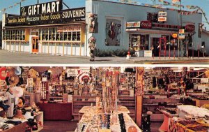Dells Wisconsin Lake Delton Gift Mart Vintage Postcard AA91998