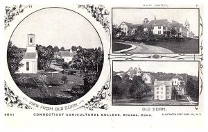 Connecticut  Storrs, Agricultural College, Multi view, 3 dorms