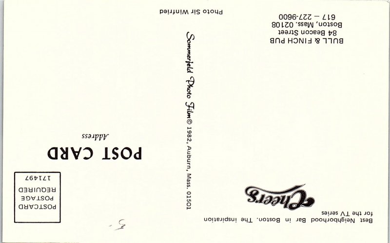 POSTCARD SCENE Boston Massachusetts MA AI5533