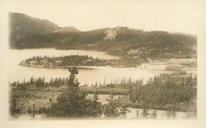 1929 Orcas Island Washington Puget Sound Waldheim RPPC real photo postcard 6830