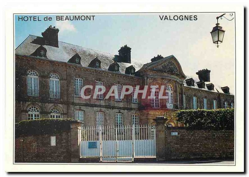 Postcard Modern Hotel Beaumont Valognes