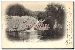 Old Postcard Saint Agreve Gouftre Gournier on I & # 39Erieux