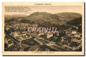 Old Postcard Auvergne La Bourboule Poetics General view