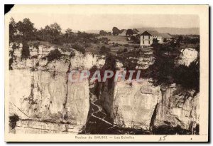 Postcard Old Rocks Ladders Baume