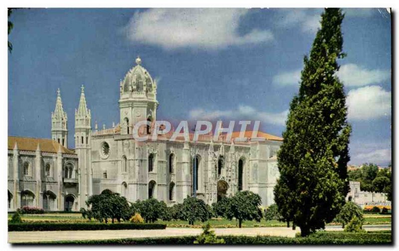 Postcard Modern Lisboa Mosteriro dos Jeronimos