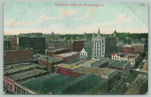 St Joseph MO Whitmore Business College~Clothing & Men's Shoes~Colonial Hall 1908