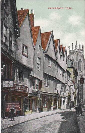 England York Petergate Street Scene