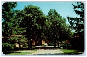 1959 Summer Vacation Home Car At Fair Hills Detroit Lake Minnesota MN Postcard