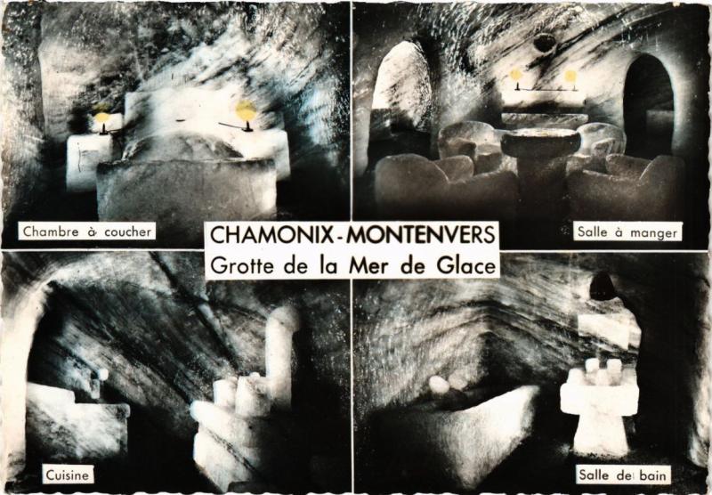 CPM CHAMONIX - MONTENVERS - Grotte de la Mer de la Glace (216279)