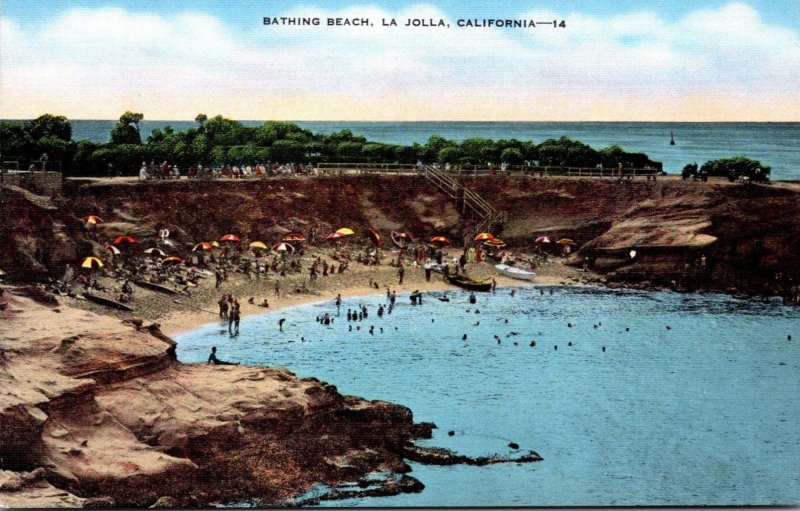 California La Jolla Bathing Beach