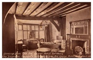 Salisbury , Old George Hotel , The Fitzweren Chamber