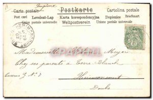 Old Postcard Fancy Butterfly Child