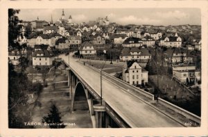 Czech Republic - Tábor Svenluv most Tabor RPPC  03.29