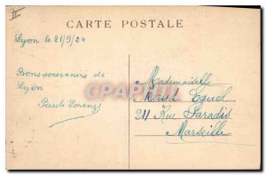 Old Postcard Lyon Mulatiere Junction Rhone and Saone