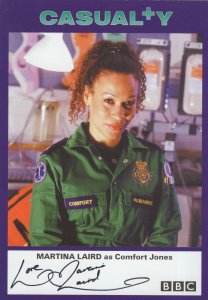 Martina Laird Casualty TV Show Hand Signed Cast Photo