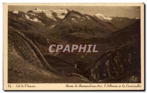 Old Postcard From Col & # 39Isran Route De Bonneval sur Arc L & # 39Albaron a...
