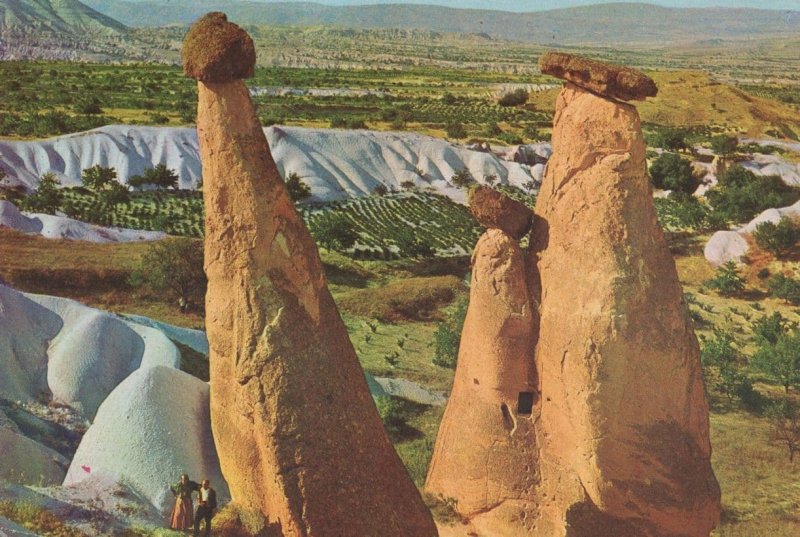 Urgup Nevsehir Turkey Fairy Chimneys Turkish Postcard